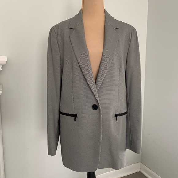 Boss Jocalua Houndstooth Check Blazer - Picture 1 of 9